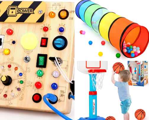 Baby Toys 12-18 months cover photo collage