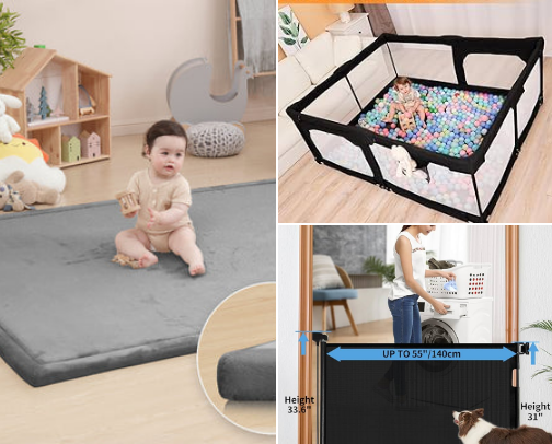 Toddler must haves (At home) cover photo collage