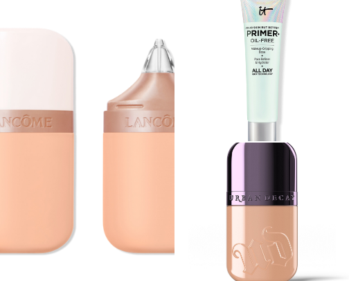 My Makeup Bag Contents cover photo collage