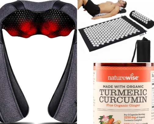 Say Bye-Bye Back and Neck Pain! cover photo collage