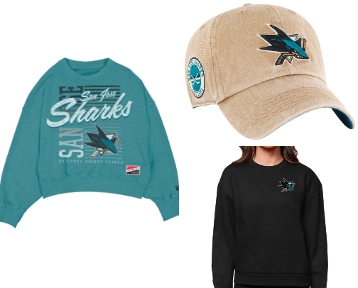 Wave Check: Sharks Style 🌊🦈 🥅 - San Jose sharks hockey fits cover photo collage