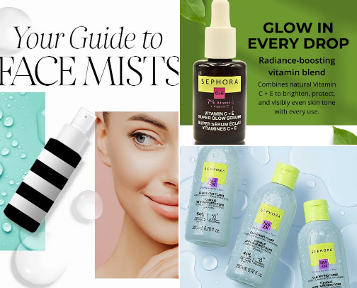 glowy skin cover photo collage