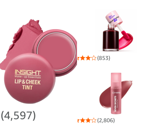 Lip & Cheek Tints cover photo collage