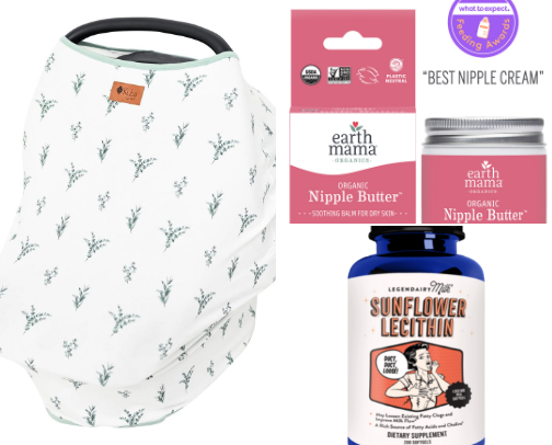 how i survived breastfeeding lol cover photo collage