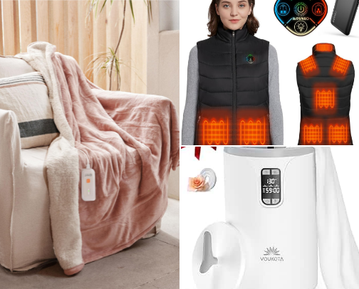 Warm Up on Those Cold Winter Days cover photo collage