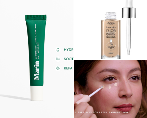 Beauty wishlist💄 cover photo collage