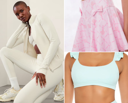 Activewear cover photo collage