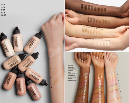 Lightweight / No-makeup makeup cover photo collage