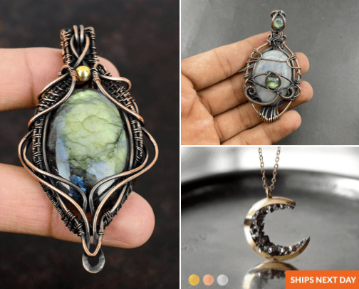 Crystal jewerly GIFTS /HEALING effect/ cover photo collage