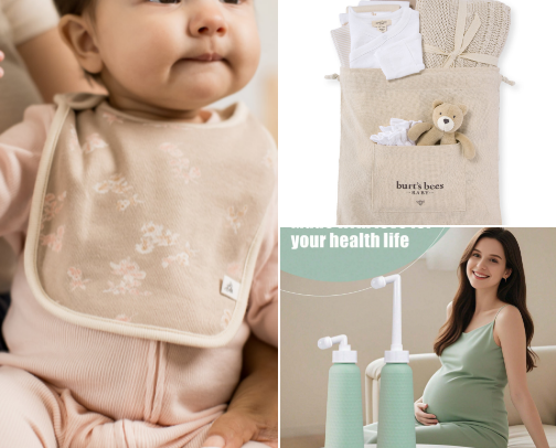 The new born hospital essentials cover photo collage
