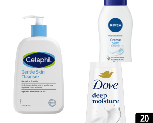 Affordable Body Care Under $20 cover photo collage