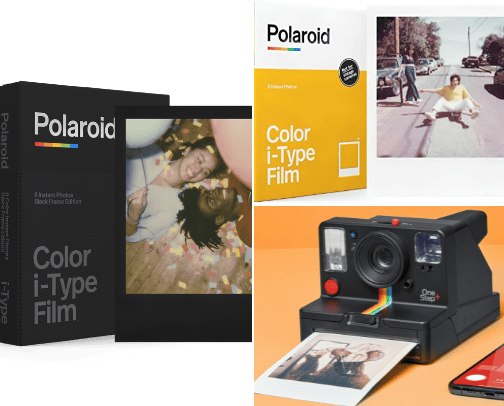 POLAROID cover photo collage