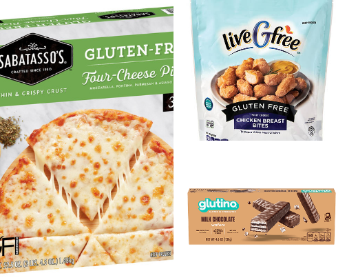 Gluten Free Snacks cover photo collage