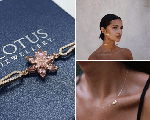 Jewelry for ladies 😍 cover photo collage