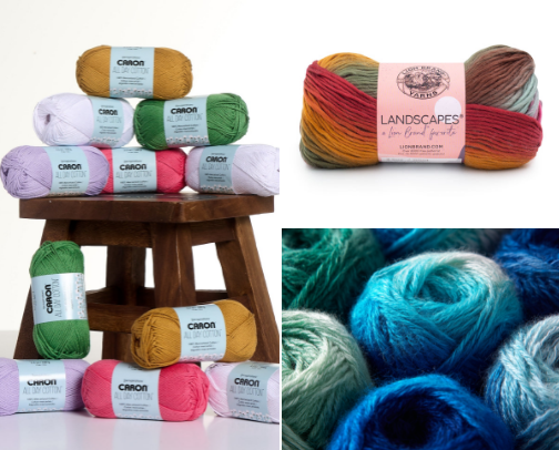 Crochet Items cover photo collage