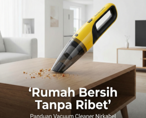 Pilihan Vacuum Cleaner Nirkabel Terbaik: Solusi Bersih-Bersih Praktis Tanpa Kabel cover photo collage