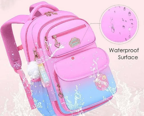 School bags for kids cover photo collage