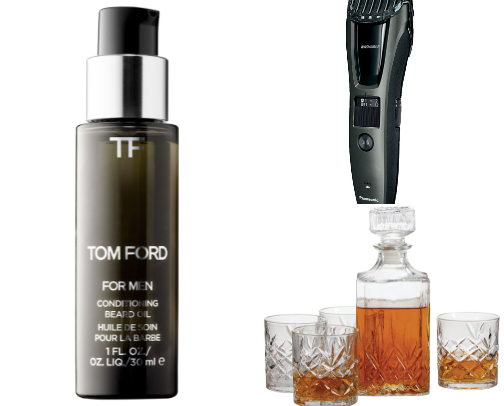 MEN’S CORNER — GIFT IDEAS FOR HIM cover photo collage