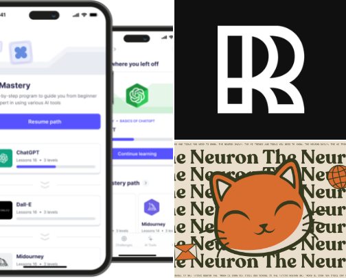 Master Ai with these easy to understand courses and newsletters. cover photo collage