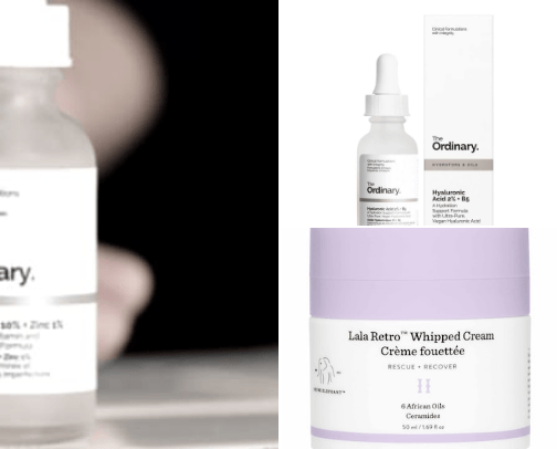 Skin care cover photo collage