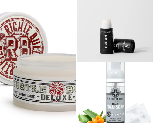 Tattoo care cover photo collage