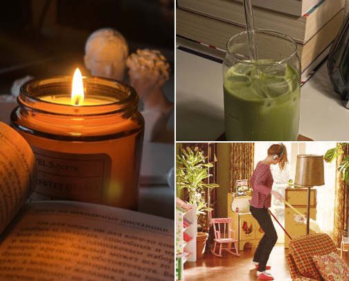 Romanticizing Your Life: 20 Tiny Things That Work✨ cover photo collage