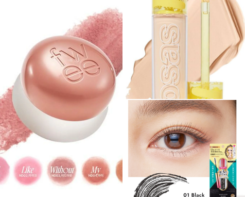 my shrimple makeup routine cover photo collage