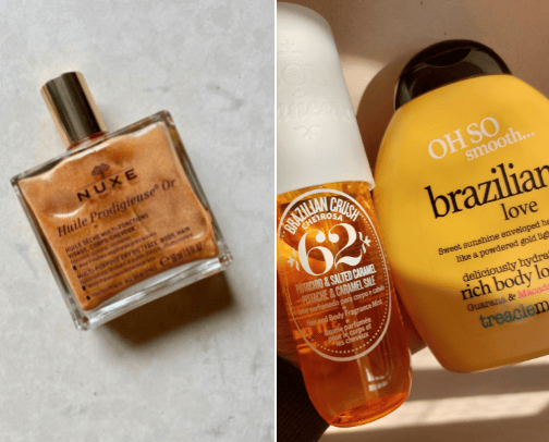 Favorites 😍 mostly bodycare cover photo collage