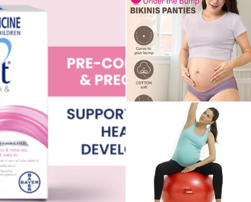 My Pregnancy Essentials | Products I Actually Used & Loved 🤍 cover photo collage