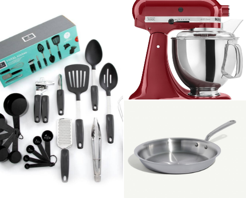 Essential equipment for every home Chef cover photo collage