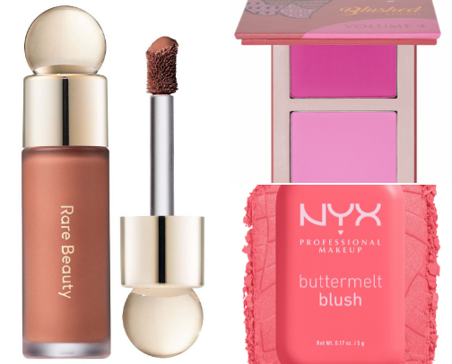 🌺 Blushes That Slay on Melanin (for Black & Deep Skin Tones) cover photo collage