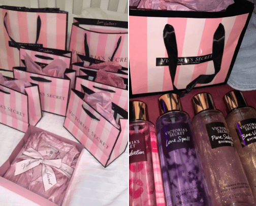 Victoria's secret collection💌 cover photo collage