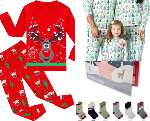 Christmas gifts cover photo collage
