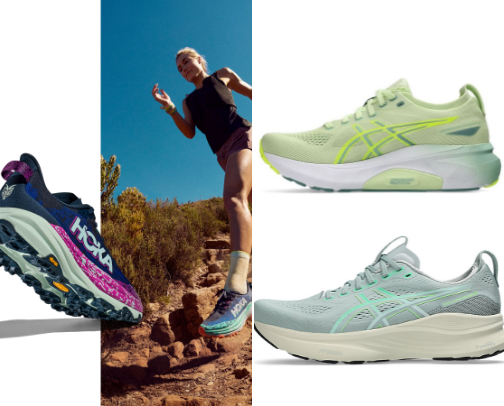 Running Shoes For Speed, Trail, and Everyday Comfort cover photo collage