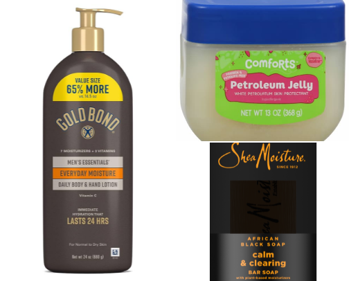 Skincare cover photo collage