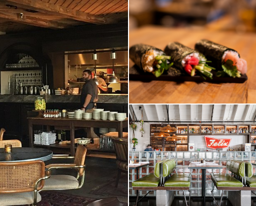houston restaurants cover photo collage