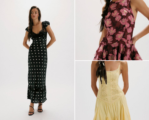 Perfect summer dresses☀️ cover photo collage