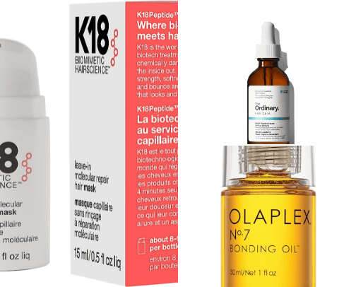 Hair care cover photo collage