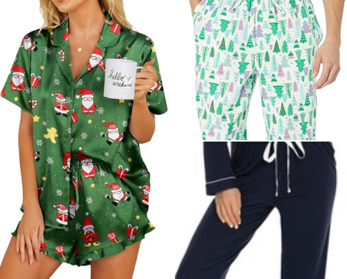 Christmas Pj's for the Family cover photo collage