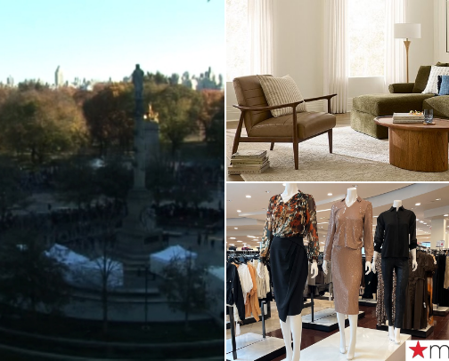 Macy’s Mordern Store cover photo collage