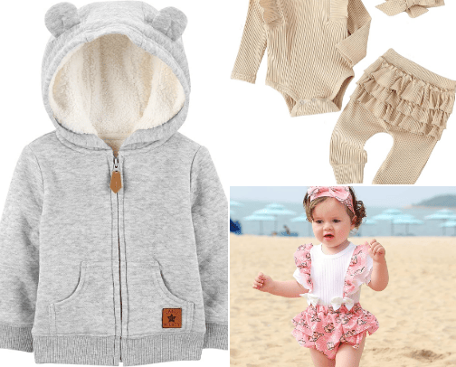 Baby Girl Fashion cover photo collage