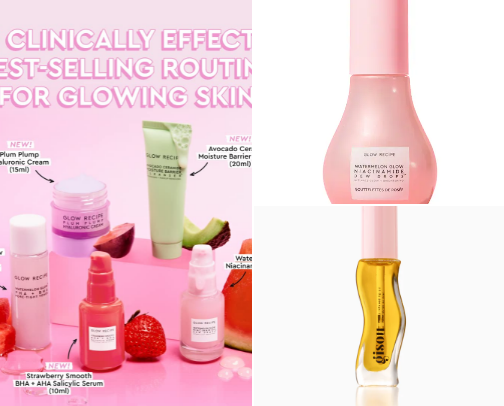 skin care cover photo collage