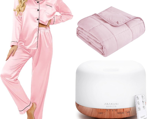 Nighttime Glow-up Routine cover photo collage