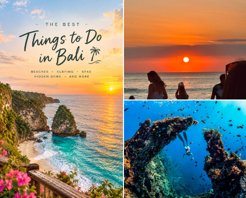 Best Things to Do in Bali cover photo collage
