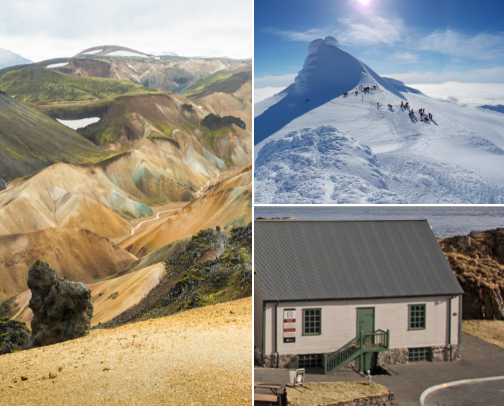 The Icelandic Experience  🍃 cover photo collage