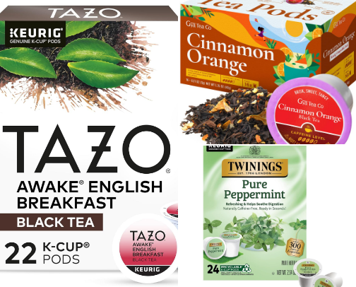 K-Cup Options for Non Coffee Drinkers cover photo collage