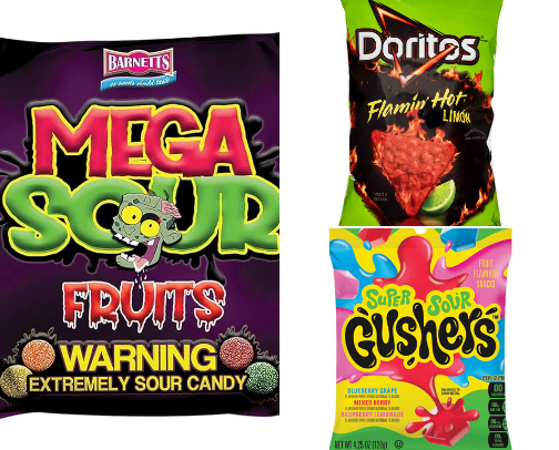Snacks that smack cover photo collage