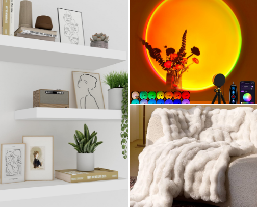 Copy of Creating My Dream Room | Y2K Decor, Cozy Lighting & Aesthetic Finds cover photo collage