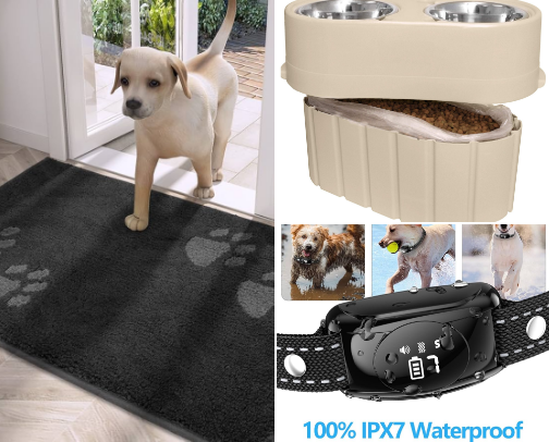 The Only Dog Stuff You’ll Ever Need (No, Seriously.) cover photo collage
