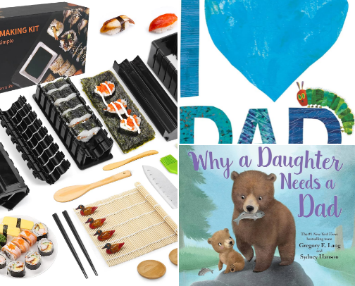 Fathers Day Gift Guide cover photo collage